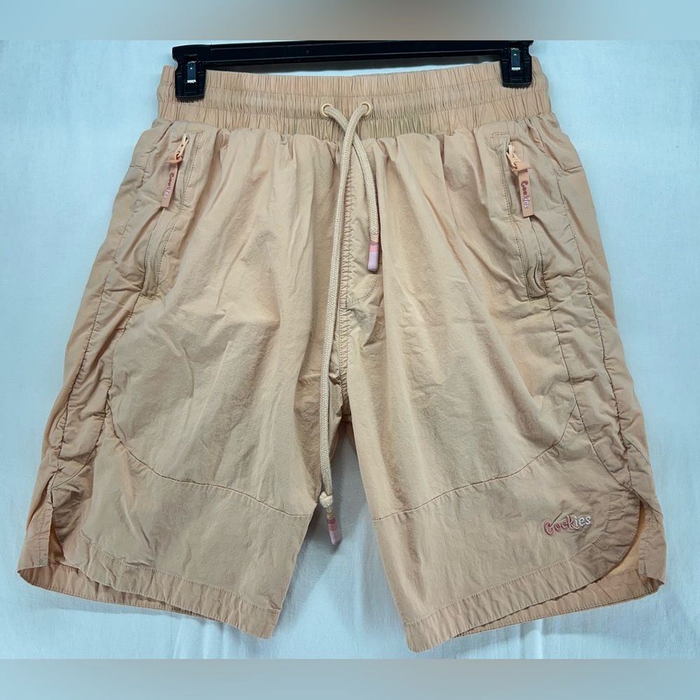 Cookies Shorts Mens Athletic Peach‎ Light Orange Size L